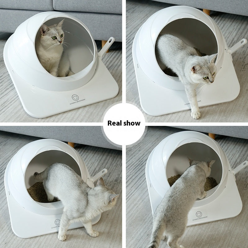 Clean Cube - Enclosed Cat Litter Box