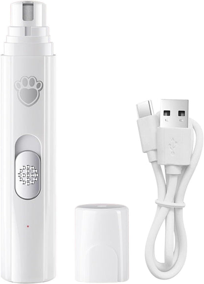 Pet Nail Sharpener Cat Electric Nail Clipper Dog Charging Nail Baby Fingernail Grinder