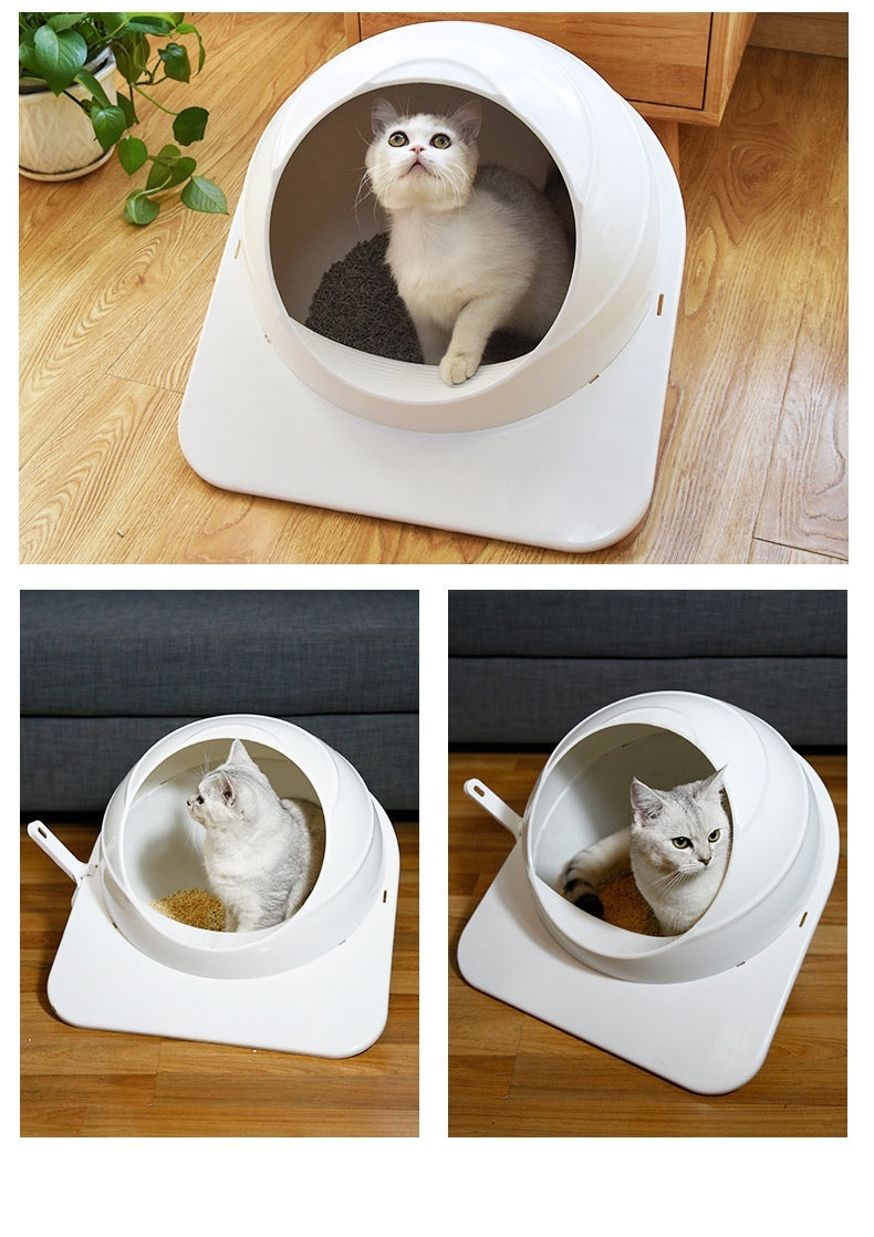 Clean Cube - Enclosed Cat Litter Box
